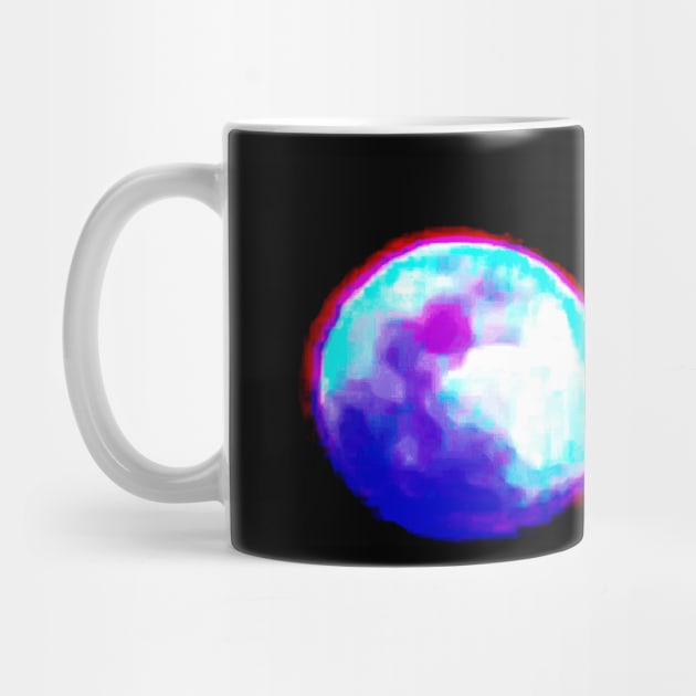 Pixel Moon by ZenEva Designs 